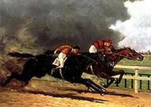 IMP Racehorse Painting