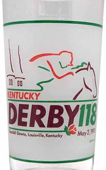Kentucky Derby Glass