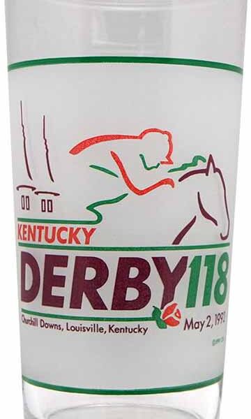 Kentucky Derby Glass