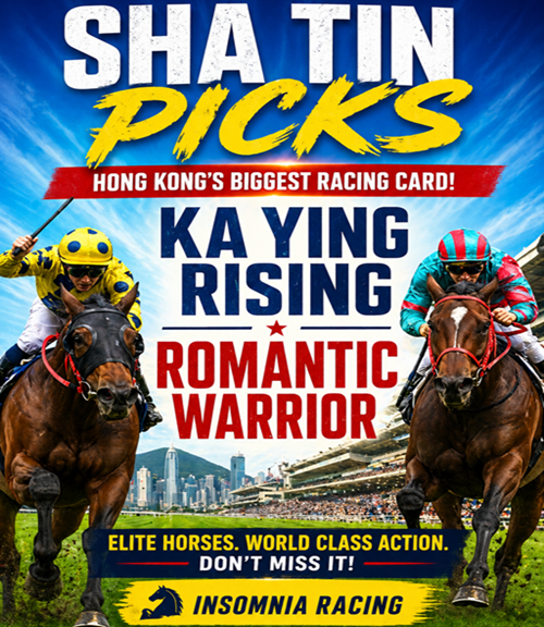 Sha Tin Picks - Ka Ying Rising 4-26-26