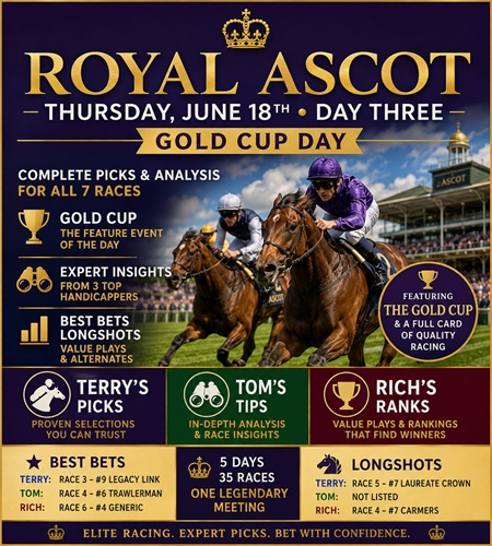 Royal Ascot Picks and Analysis, best bets and Longshots