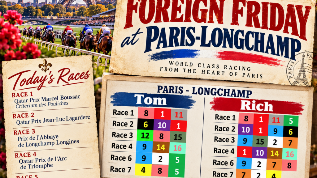ParisLongchamp Arc Day Picks 2026